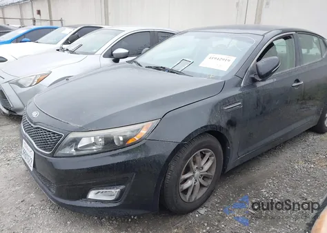 2015 Kia Optima Lx из США, поврежденный, VIN 5XXGM4A75FG498113
